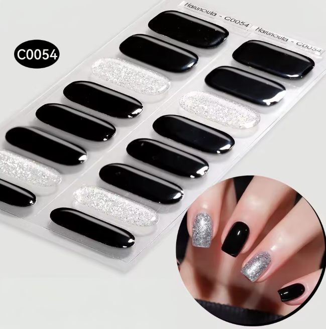 Ongles en gel UV - Bandes Adhésives Gel Semi-Durci / Semi permanent