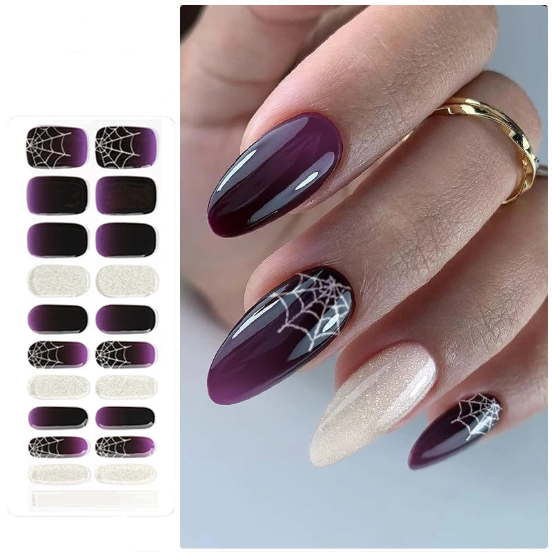 Ongles en gel UV - Bandes Adhésives Gel Semi-Durci / Semi permanent