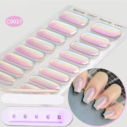 Pack stickers ongles en gel UV - Bandes Adhésives Gel UV Semi permanent